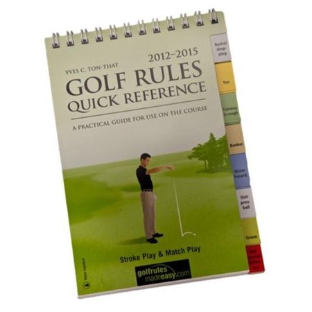 PROACTIVE SPORTS ProActive Sports DGR100 Golf Rules Quick Reference DGR100